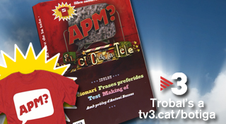 El llibre de l'APM? a la botiga de TV3