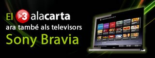 El 3alacarta ara tamb� als televisors Sony Bravia