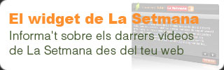 El widget de La Setmana