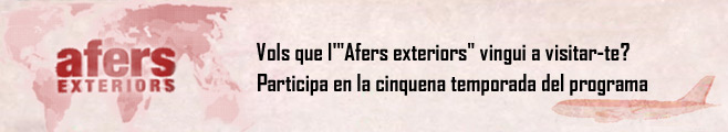 Participa a Afers exteriors