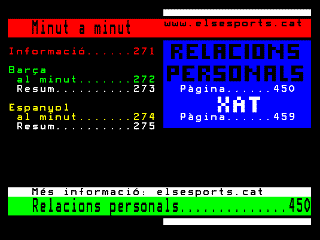 TV3Text - Minut a minut