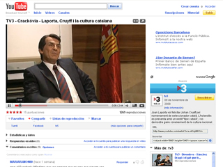 Canal YouTube de tv3
